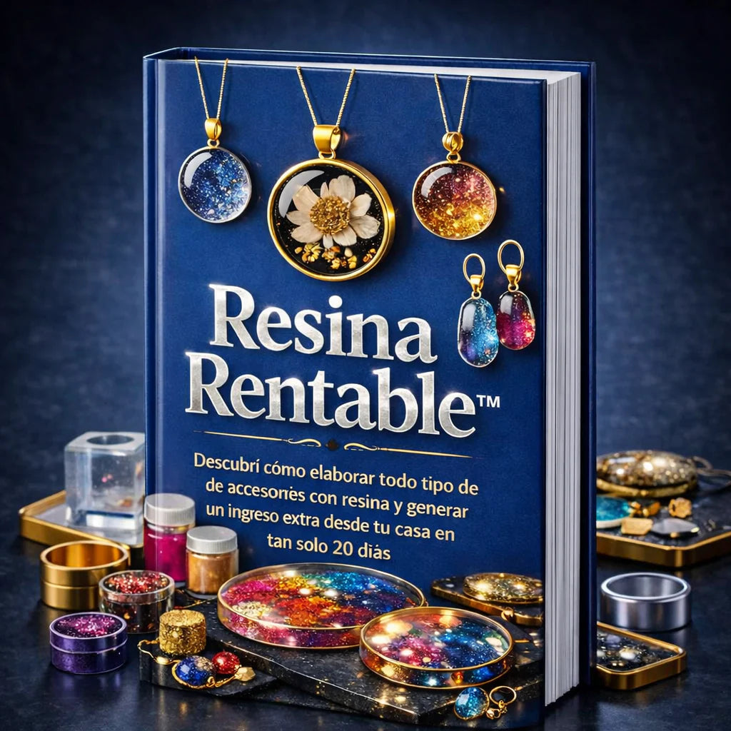 Resina Rentable™ (Curso en Video + Mini Curso descargable + 7 Bonus Estratégicos de Regalo)